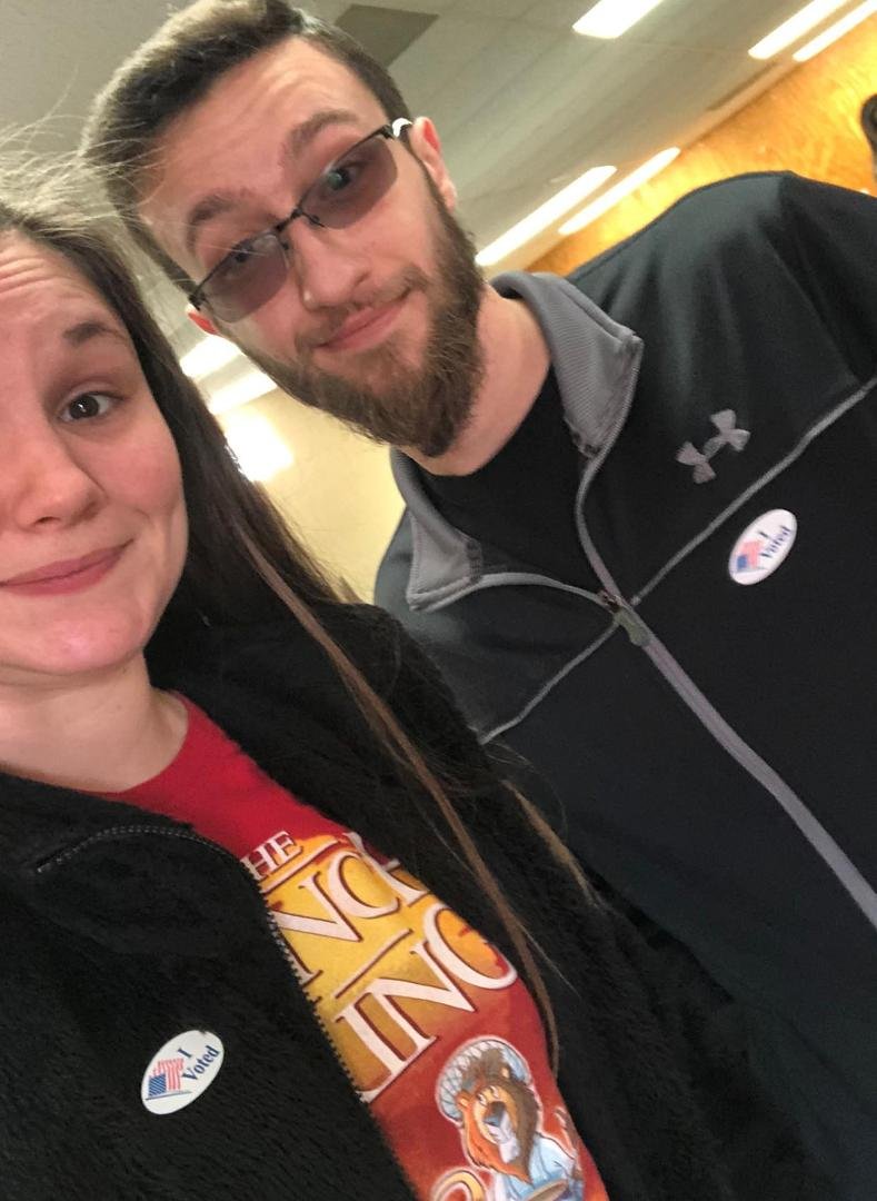 Brother and I voted!