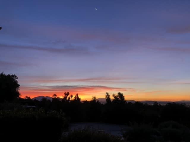 Happiness is enjoying the sunrise and then realizing that you have another hour of your early morning before the world catches up...