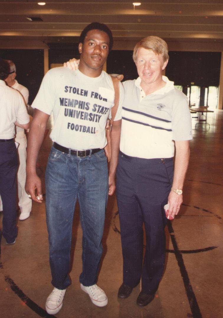 Me with the late Rex Dockery