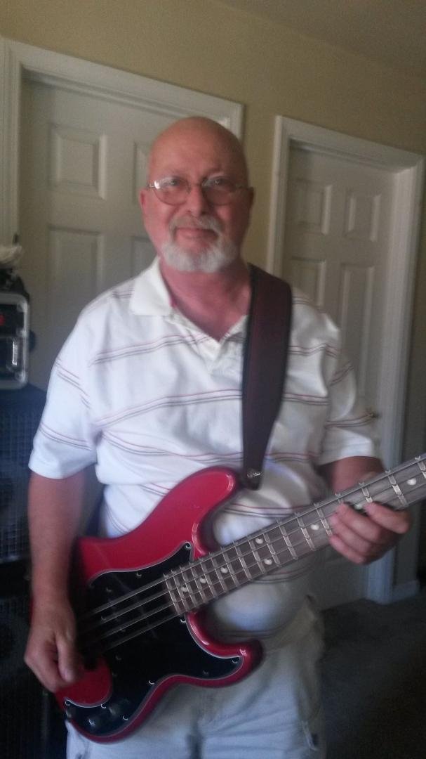 New pickguard makes for a new Bass