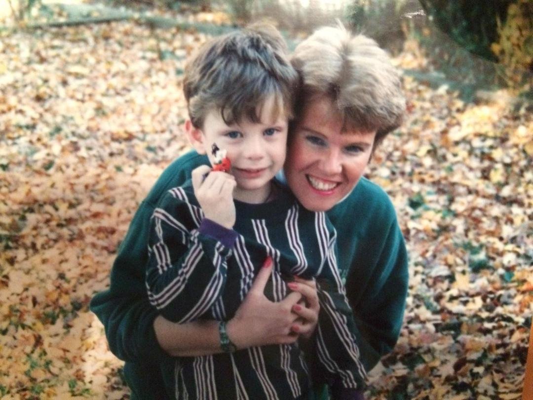 TBT MY Cousin Cheryl's son Phil and I. Phil is 25 now. So, this was a while a go. At least 20 years. Lol