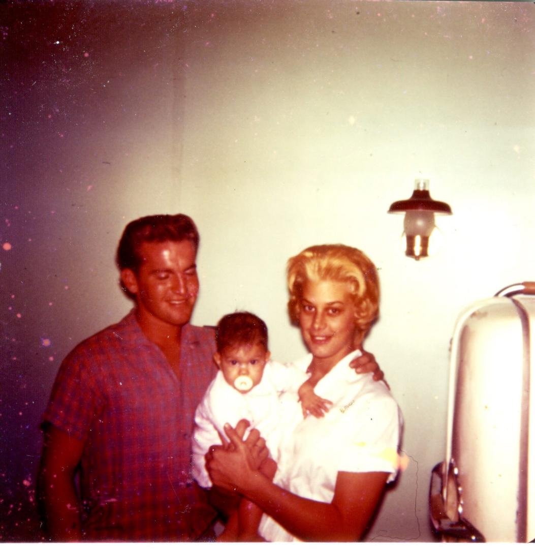 John F Maccree, Jr with Wendy and Debbie
