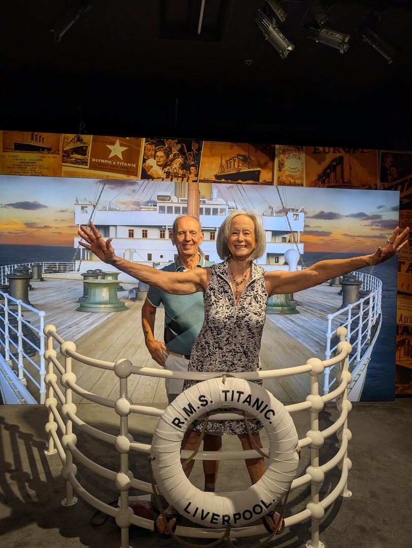 Titanic exhibit downtown Cincinnati