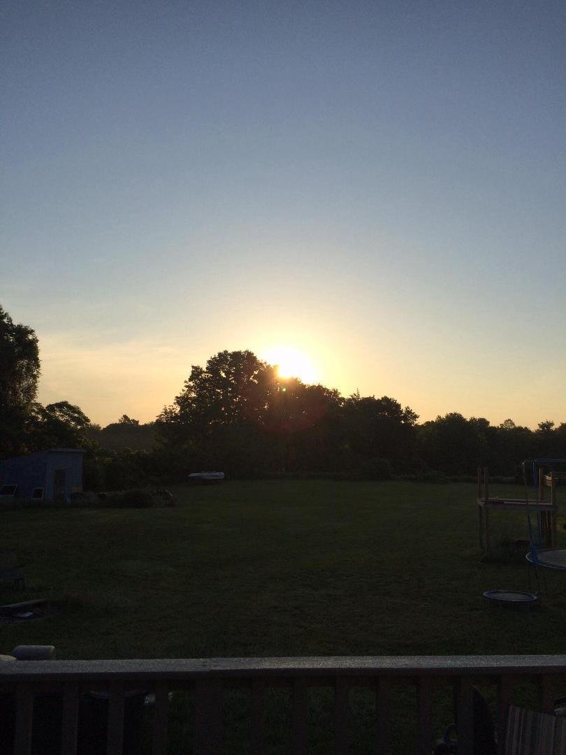 Best time of the day going to be a nice day