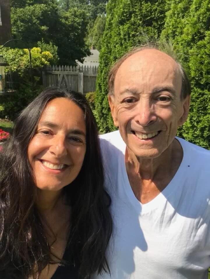 Dad and Jenni, June 2023