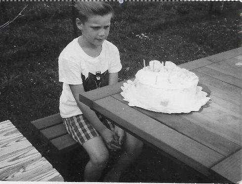 Happy TBT! Here is another picture of me taken on my 8th birthday. I have not seen this picture since the day it was taken, and I had forgotten about it. Rock Island, IL. 1966.