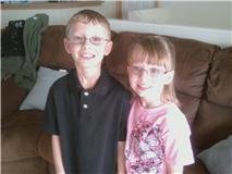 My grandkids first day of school