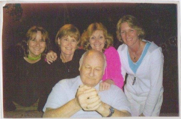 Daddy and his girls AKA "The Ravert Girls"