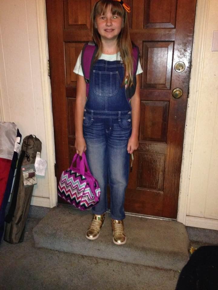 First day of fifth grade!!