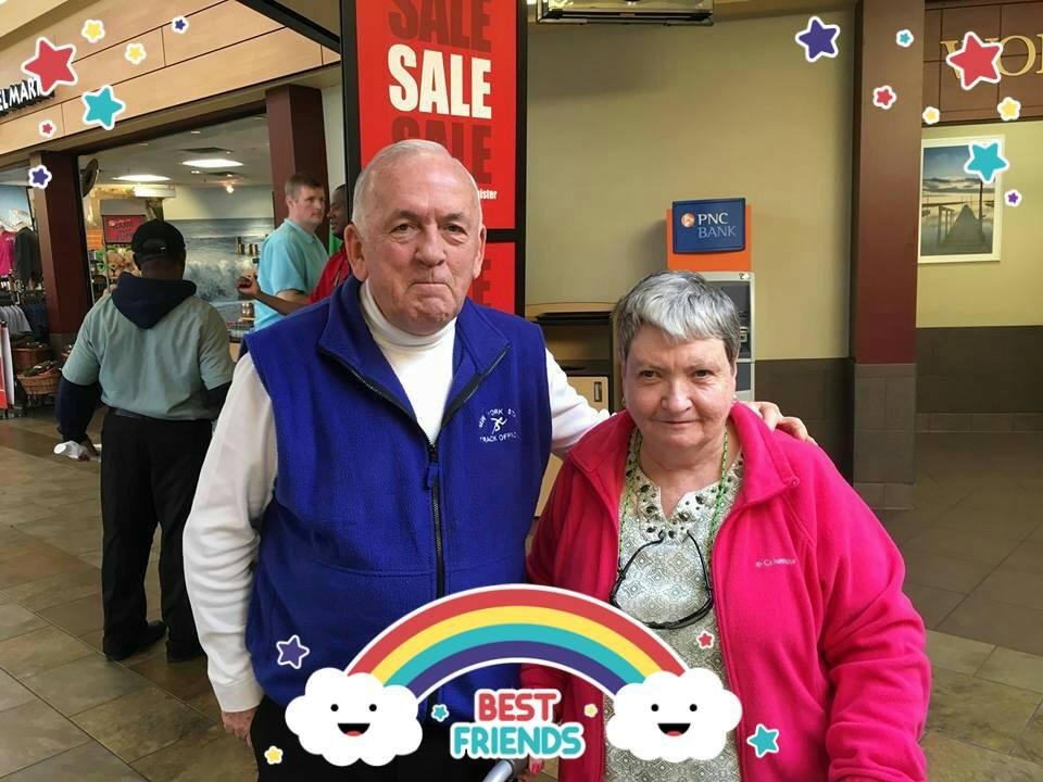 Cathy met up yesterday with our brother-in-law John McGinley for a visit with our sister Marge in Poughkeepsie, NY.