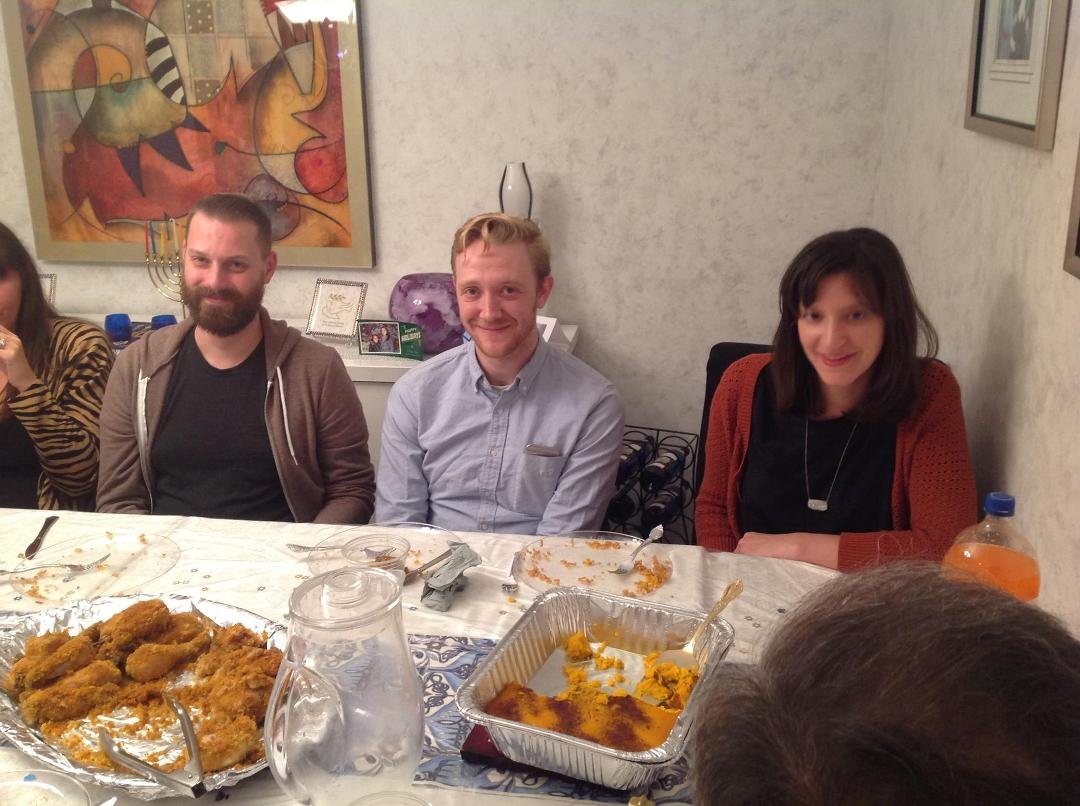 Chanukah at the Binders. :)
