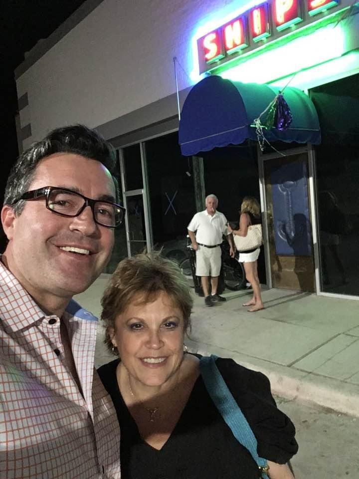 You just never know who will find you at Ships. Be back there on Tuesday night to find out!