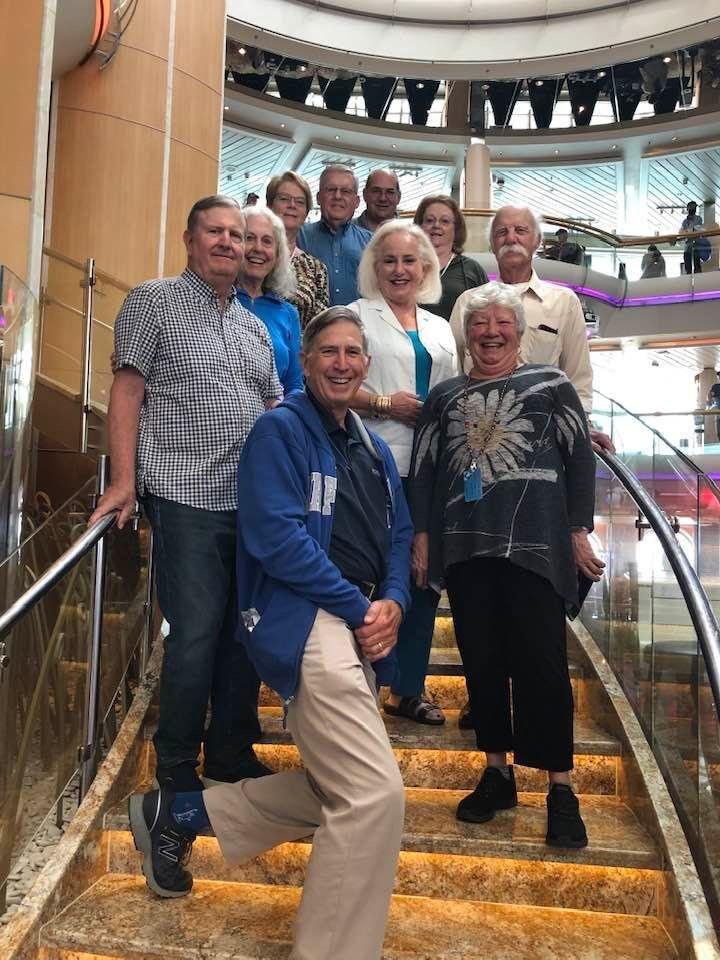 MG Andy Anderson Eastern Shore MOAA Chapter with Maryland council1st VP Gary Palmer enjoying the cruise on the Enchantment of the Seas! Just celebrated a tribute to All Veterans on board!
