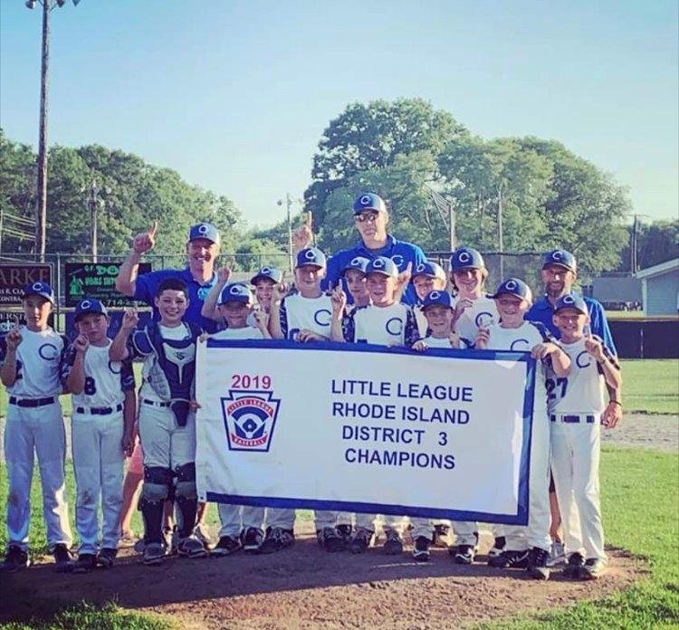 Congratulations Chariho 12’s second ever district championship for that age group.
