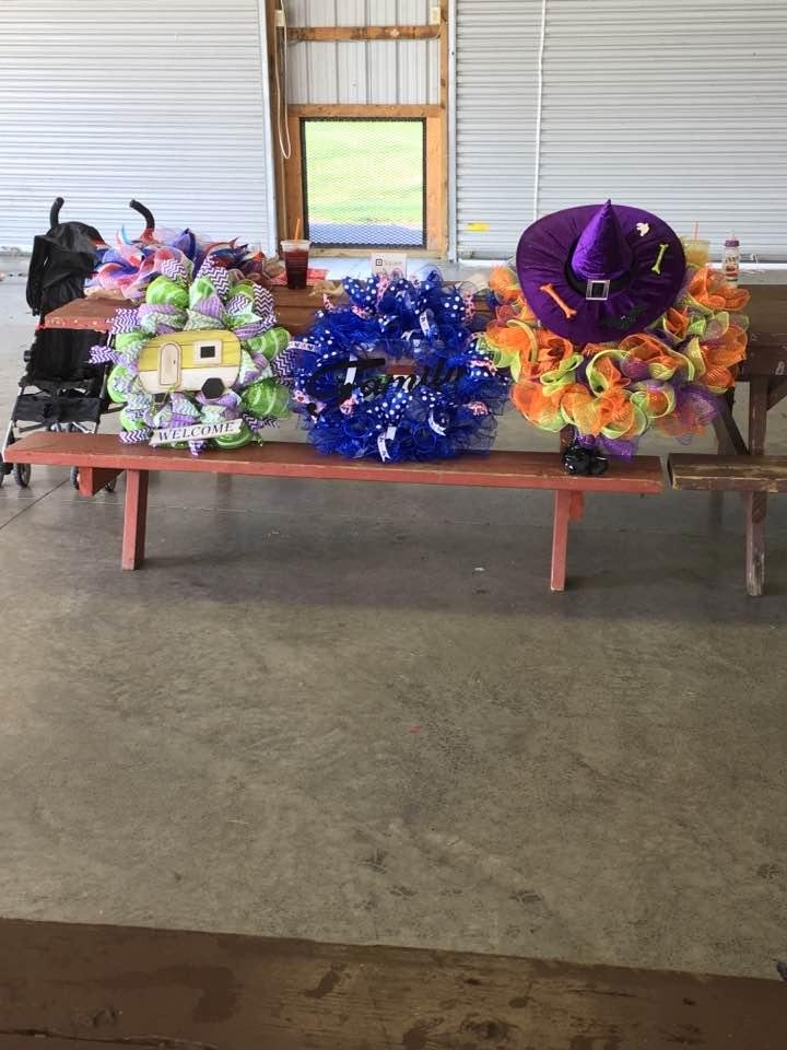 Part of our display for Donnie's Memorial