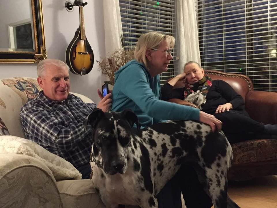 Michigan relatives met Piper the pup