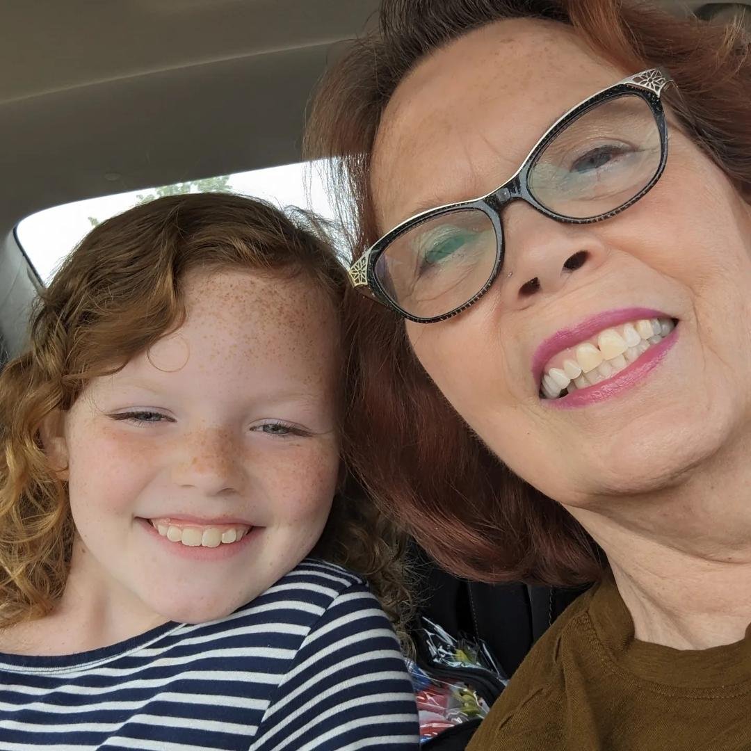 Me and Charlee heading to see the Mario Brothers movie.