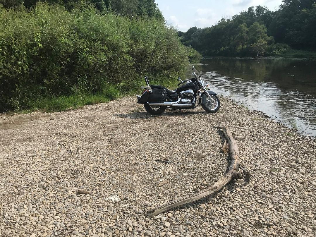 Down To The River,...    just the other day!