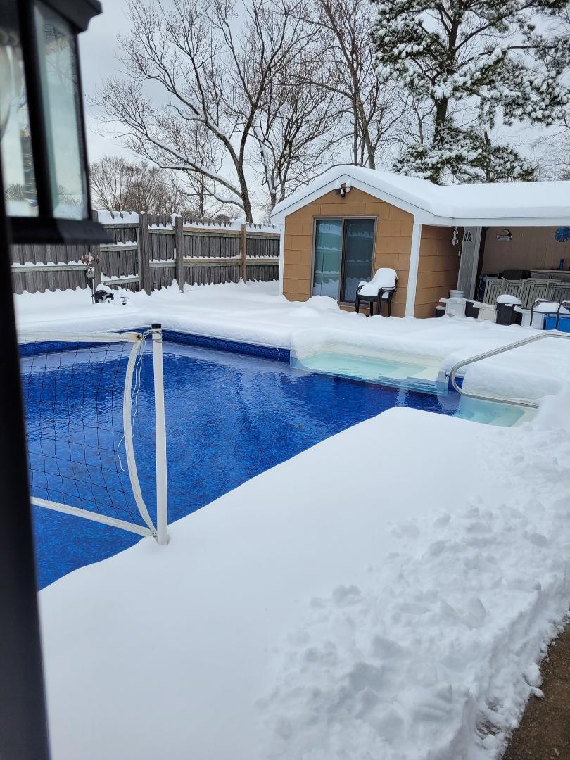 Let it snow...Lol
