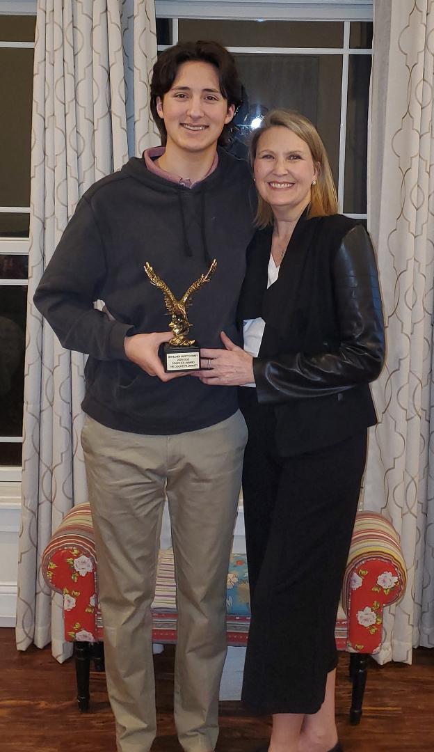 🎉Congratulations to Theo on another successful year as Bethlehem's Varsity Hockey Goalie! He was awarded The Coaches Award, "The Backbone," at this year's Banquet. I am so proud of him and all he has accomplished for himse