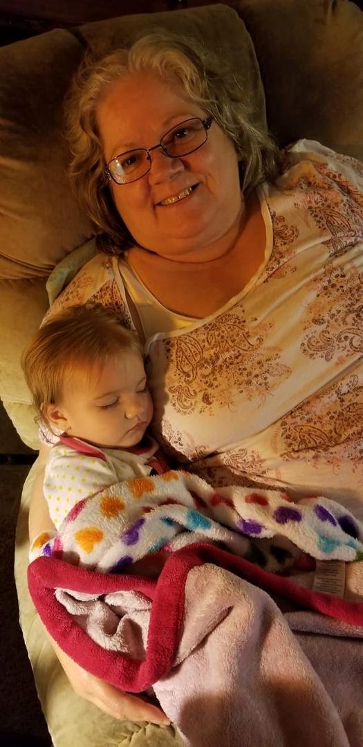 Getting in some Grand baby time while the older ones are doing there own thing