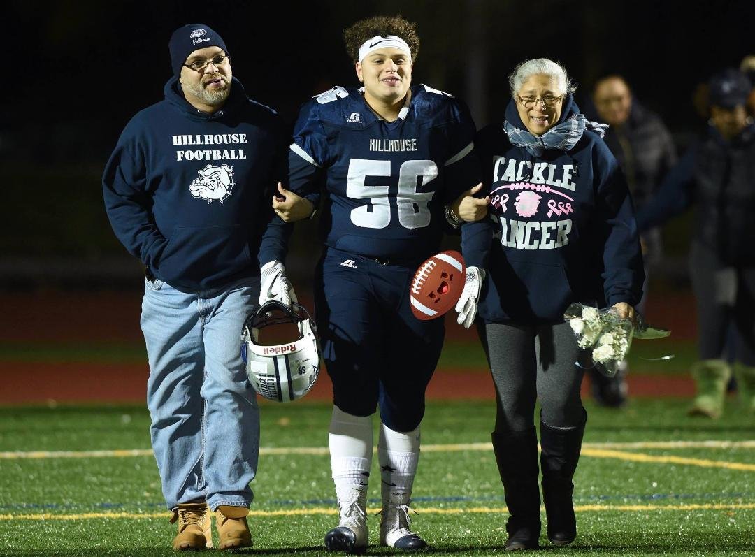 My nephew, Billy (Quincy to me!) on Senior Night!