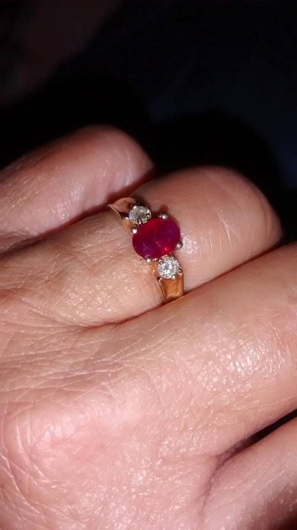 My son got me this beautiful ring for my birthday.