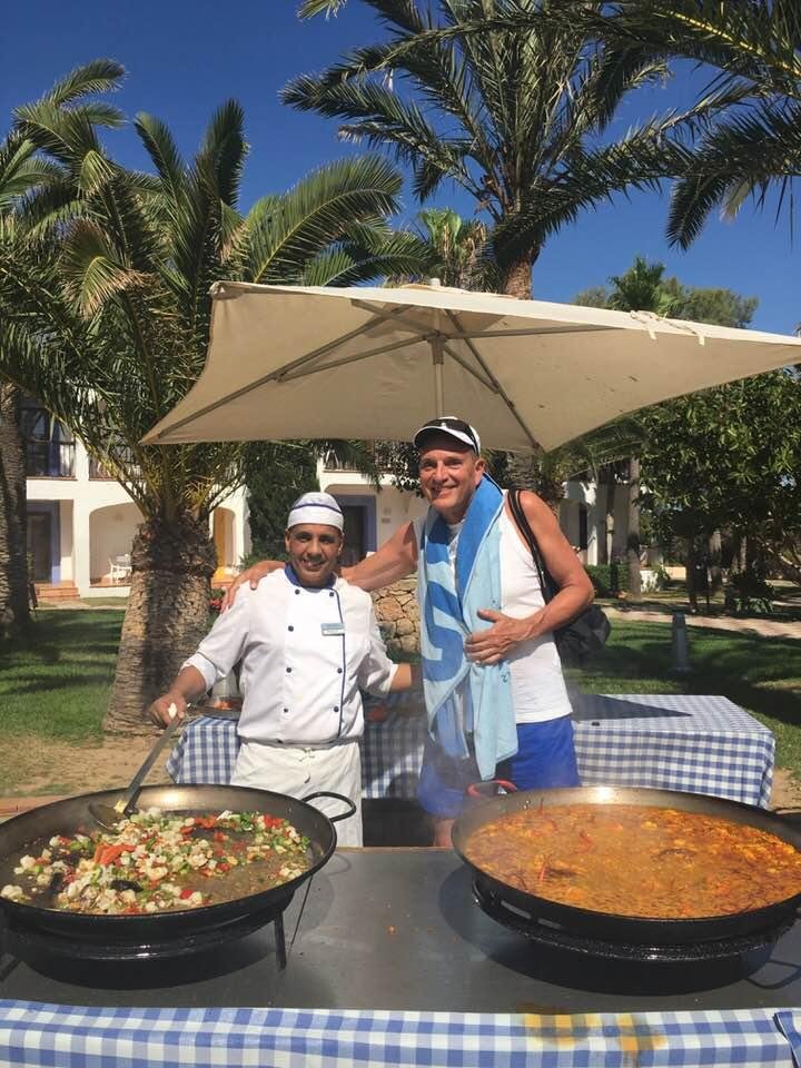 I’m back in school! Paella. Then Sant’ Gria course next.