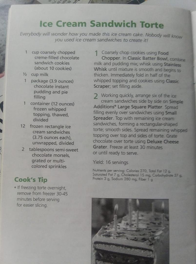 Easy summer recipe from Pampered Chef.