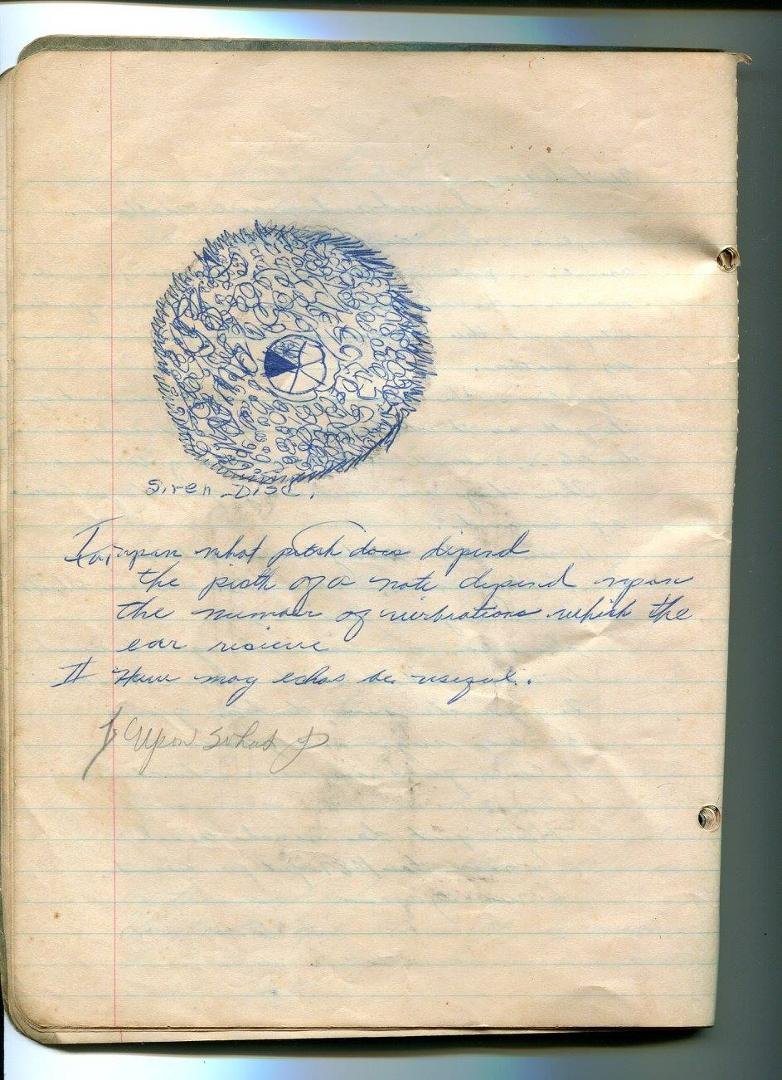 Robin Bradwell's album, Mom's 11th grade Physics Notes circa 1950