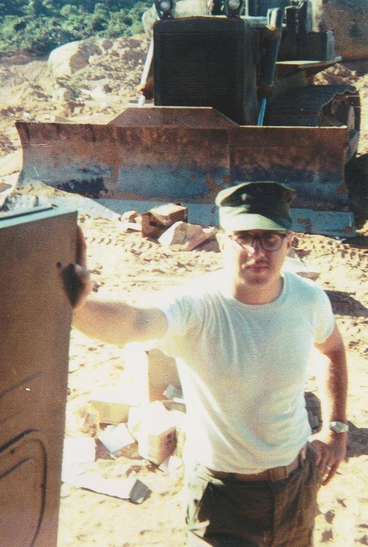 Throw back Thursday, Forty-six years ago, North of DaNang, Vietnam.