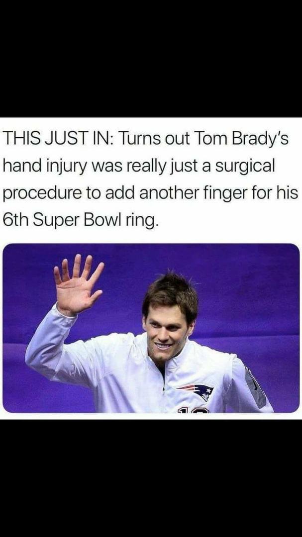 Now we know.....