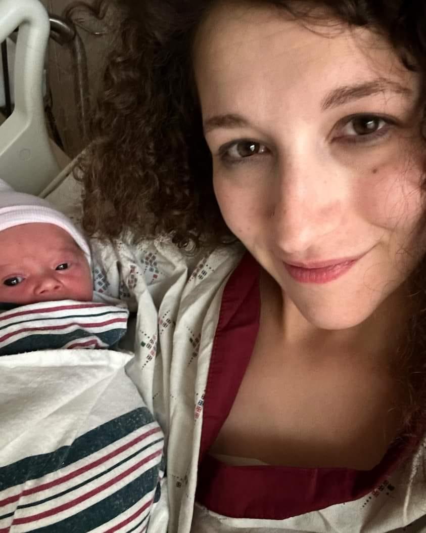 Meet one of my granddaughters, Lacey Diana Lawhorn with her firstborn and my first great granddaughter, Mazikeen Rae who took her first breath at 9:23 this morning. Lacey is my oldest son's, Paul Lawhorn second of 3 beaut