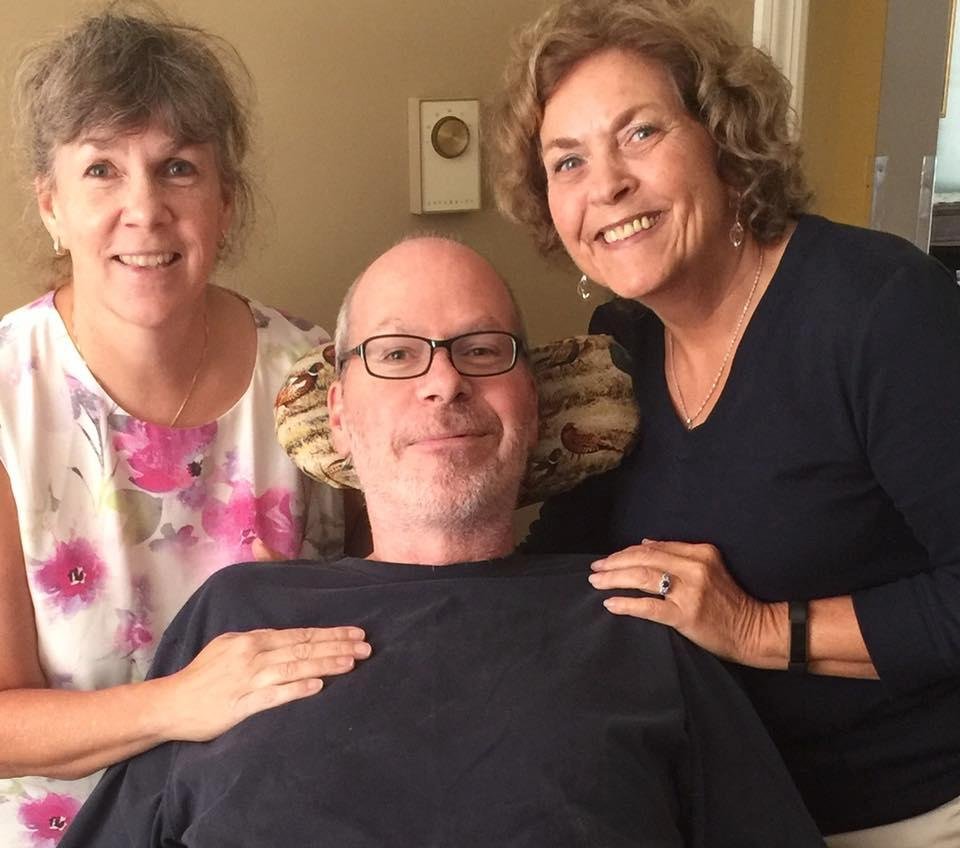 The cousins with me. You're doing great Marty... An inspiration. God bless you.  And ET for taking such good care of you.