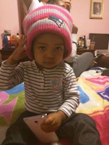 Alaina said she's a Patriots fan lol !