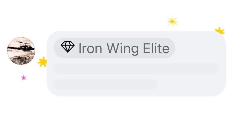 With Tierra Military – I just earned their Iron Wing Elite badge!🎉