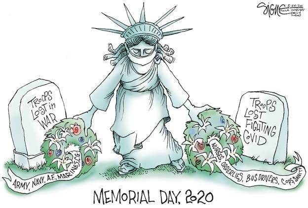Happy Memorial Day! Remember the fallen from our fallen service members and first responders.......