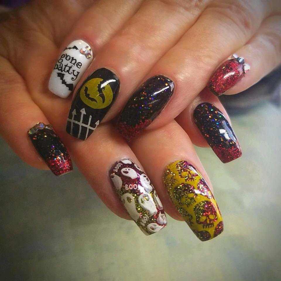 Happy Halloween!!! Love love my nail lady Paula Gilmore
