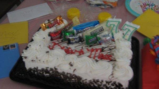 Dixie & Max (my great-nephew) BD cake