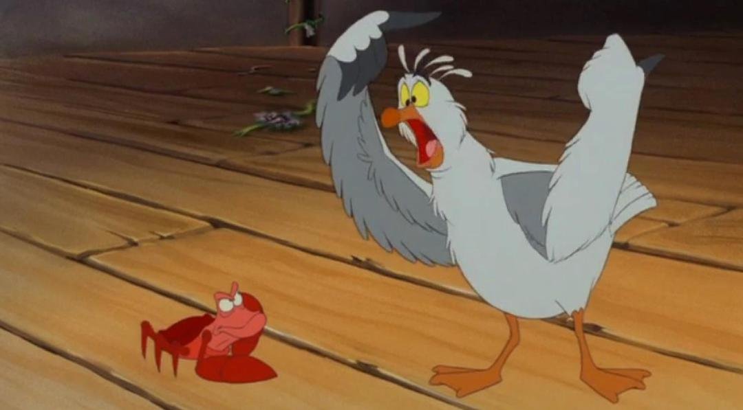 “The Prince is marrying the sea witch in disguise!” - Scuttle