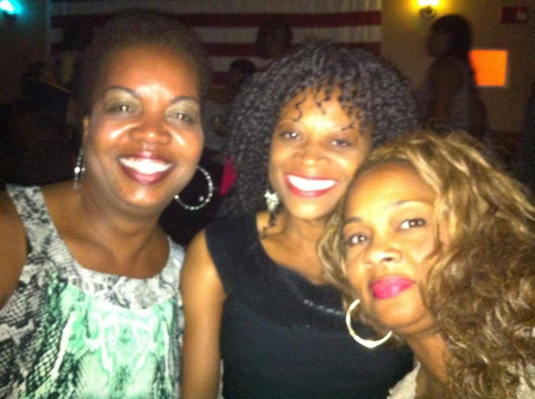 Hanging with my girls