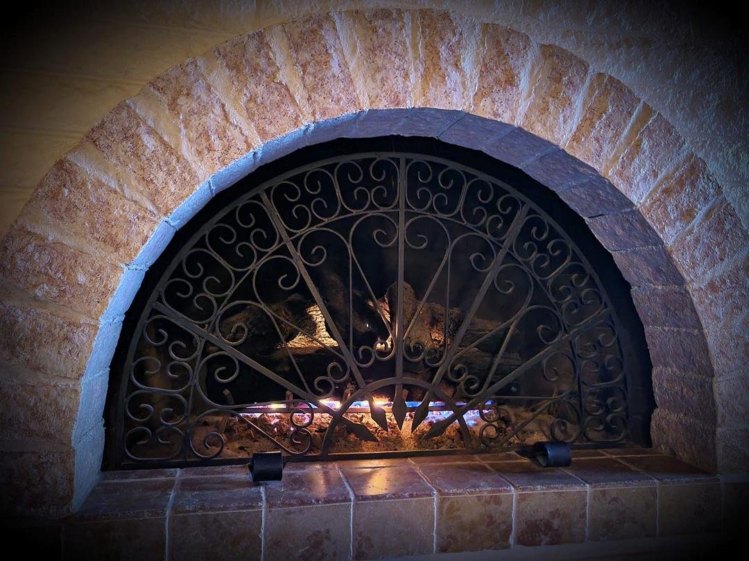 First fire of autumn. Love it!