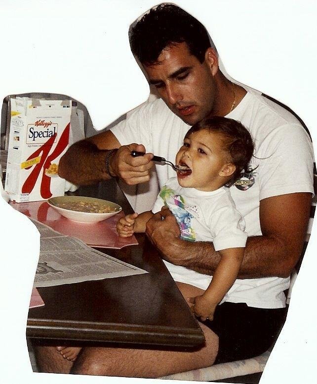 Does anyone know who this is? It's Judge Alex. He and his daughter 20 years ago. Still good lookin!!!