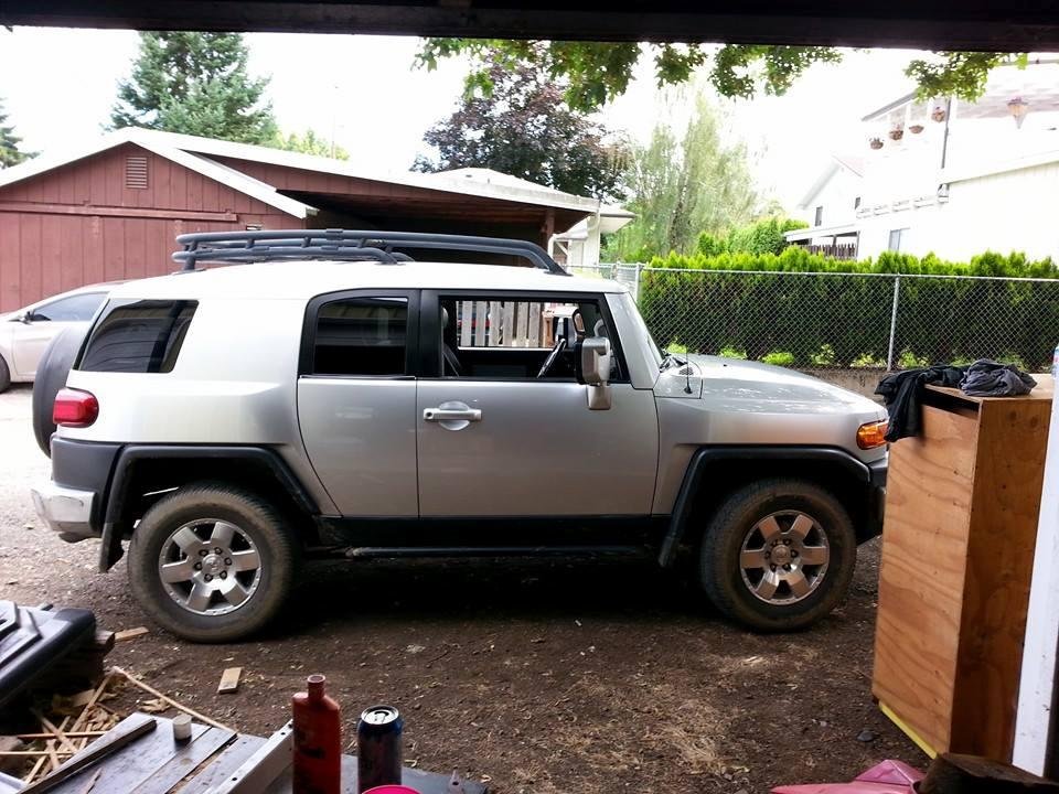 FJ with a fresh coat of wax