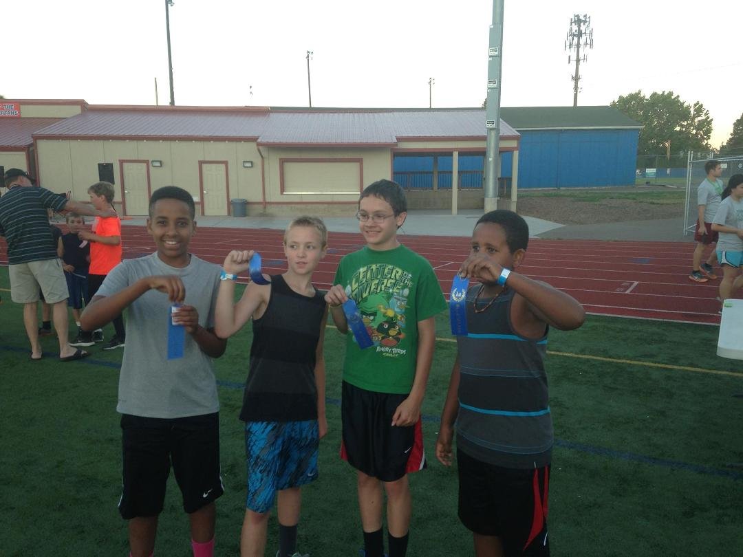 What's up bubble gum gang... 1st place in the 440. Nice job JJ and Company!