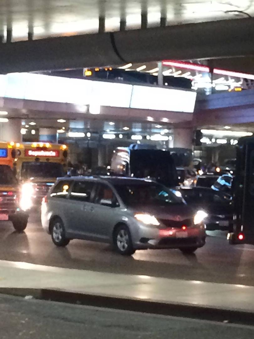 Christmas at LAX!! Loving it!!