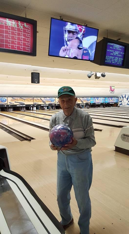 Happy Birthday to Toby Santoro,103 years young,and still bowling God bless you.