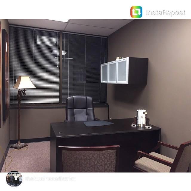 One of the private offices at the business district, btw you can claim this as your own by the day, hour, week or month www.thebusinessdistrict.biz