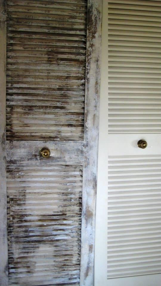 faux stone distressed