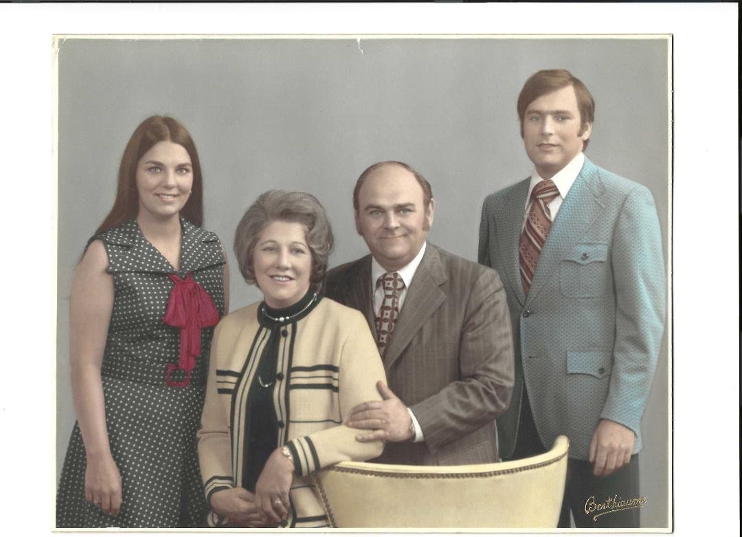 Mothers Day: Sometime in the 70's. My family. Missing you Mom!